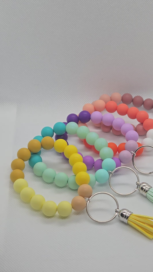 Silicone Beads Wristlet 12mm